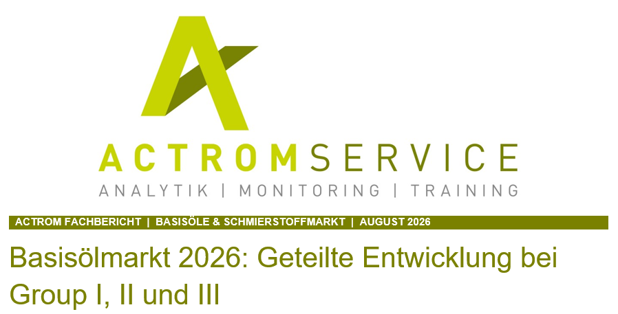 Basisölmarkt 2026: Geteilte Entwicklung bei Group I, II und III